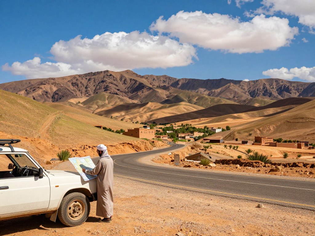 Discovering Morocco by road